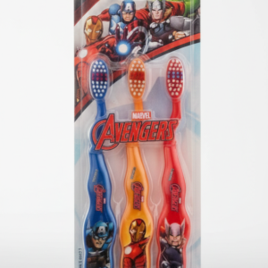 Brosse à dents pour enfants Firefly Marvel Heroes Avengers, paquet de 3