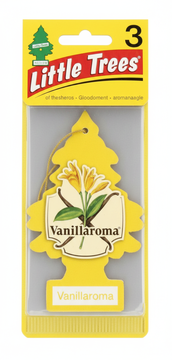 Désodorisant Voiture Little Trees, Parfum Vanillaroma