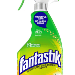 SC Johnson Fantastik Nettoyant Multi-Usage Désinfectant – Élimine 100% Graisse – Parfum Citron Frais – Spray 946 ml – Puissance Antibactérienne 99,9%