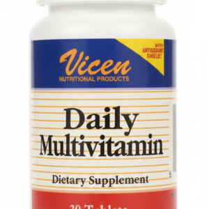 Vicen Daily Multivitamin – Supplément Alimentaire avec Antioxydants Essentiels – 30 Comprimés